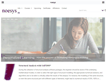 Tablet Screenshot of noesys.net